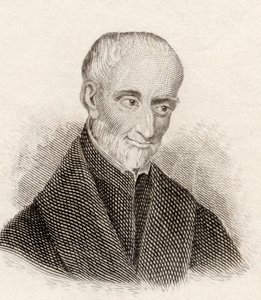 دينيس بيتو ، من "قاموس كراب التاريخي" ، نُشر عام 1825 بواسطة مدرسة اللغة الإنجليزية