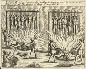 أشخاص غواصين محسوبين على لولاردز (نقش) بواسطة مدرسة اللغة الإنجليزية