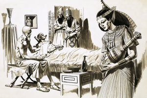 أطباء مصر القديمة بواسطة مدرسة اللغة الإنجليزية