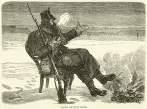 القيام بمهمة البؤرة الاستيطانية ، ديسمبر 1870 بواسطة مدرسة اللغة الإنجليزية