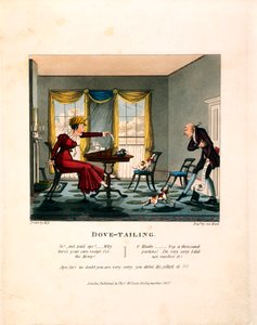 دوفيلنج ، منقوش بواسطة جورج هانت ، نشره توماس ماكلين ، 1827 بواسطة مدرسة اللغة الإنجليزية