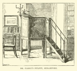 الدكتور Careys Pulpit ، سيرامبور بواسطة مدرسة اللغة الإنجليزية