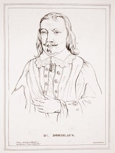 الدكتور Dorislaus ، من رسم بالحبر الهندي في مجموعة St John St Aubyn Bar ، imp. من دوكارم بواسطة مدرسة اللغة الإنجليزية