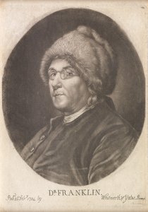 دكتور فرانكلين ، 1784 (Mezzotint)