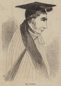 Dr Pusey (engraving) بواسطة مدرسة اللغة الإنجليزية