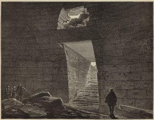 حفريات الدكتور Schliemanns في Mycenae بواسطة مدرسة اللغة الإنجليزية