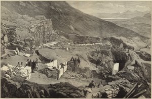 حفريات الدكتور Schliemanns في أكروبوليس Mycenae