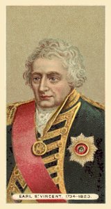 إيرل سانت فنسنت ، 1734-1823 بواسطة مدرسة اللغة الإنجليزية