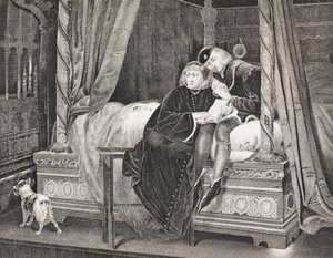 إدوارد الخامس وريتشارد ، دوق يورك في البرج ، من "معرض الصور التاريخية" ، تم نشره عام 1880 بواسطة مدرسة اللغة الإنجليزية
