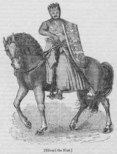 Edward the First (engraving) بواسطة مدرسة اللغة الإنجليزية