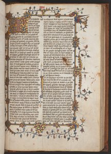 إيغرتون 617، إنجيل ويكليف، قبل عام 1397 (رِقِّي) بواسطة مدرسة اللغة الإنجليزية