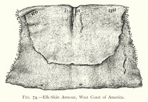 Elk-Skin Armor ، الساحل الغربي لأمريكا (ليثو) بواسطة مدرسة اللغة الإنجليزية