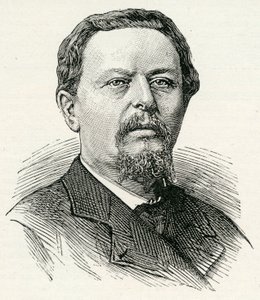 إميل بريتون (1831-1902) من "أخبار لندن المصورة" مايو 1884 (نقش) بواسطة مدرسة اللغة الإنجليزية