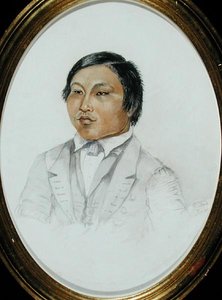 إيراسموس أوغسطين كاليهيروا ، حوالي عام 1855 (ألوان مائية على ورق) بواسطة مدرسة اللغة الإنجليزية