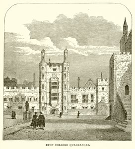 Eton College Quadrangle بواسطة مدرسة اللغة الإنجليزية