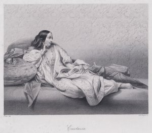 Eustasia (engraving) بواسطة مدرسة اللغة الإنجليزية