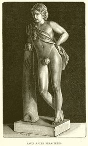 Faun بعد Praxiteles بواسطة مدرسة اللغة الإنجليزية