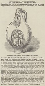 "Flemish Greybeard" وجدت في وستمنستر (نقش) بواسطة مدرسة اللغة الإنجليزية