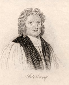 فرانسيس أتربري ، من "قاموس كراب التاريخي" ، نشر عام 1825 بواسطة مدرسة اللغة الإنجليزية