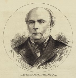 Francois Paul Jules Grevy (engraving) بواسطة مدرسة اللغة الإنجليزية