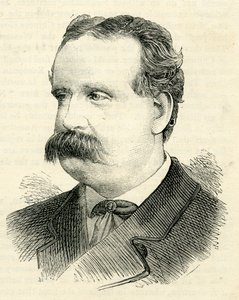 فرانك Vizetelly (1830-1883) رسم توضيحي من The Graphic December ، 1883 بواسطة مدرسة اللغة الإنجليزية