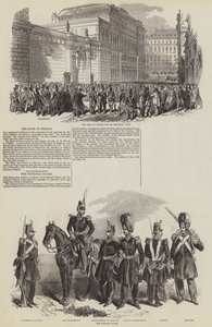 الثورة الفرنسية عام 1848 (نقش) بواسطة مدرسة اللغة الإنجليزية