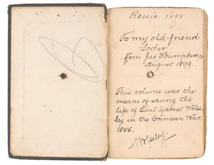 French and English grammar book belonging to Lieutenant Garnet Joseph Wolseley (book) بواسطة مدرسة اللغة الإنجليزية