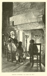 الداخلية الفرنسية ، Au Coin de Feu بواسطة مدرسة اللغة الإنجليزية