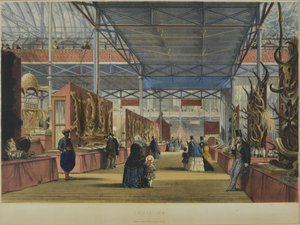 من صور "ديكنسون" الشاملة للمعرض الكبير لعام 1851 "، نشر 1854 الهند رقم 6 ، 1854 بواسطة مدرسة اللغة الإنجليزية