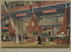 من "صور ديكنسون الشاملة للمعرض الكبير لعام 1851" ، المنشور 1854 القسم السويسري بواسطة مدرسة اللغة الإنجليزية