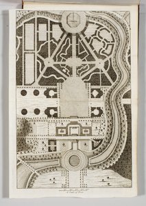 واجهة من كتاب "Ichnographia Rustica: or، the Nobleman، Gentleman، and Gardener&39;s Recreation" بقلم ستيفن سويتزر بواسطة مدرسة اللغة الإنجليزية