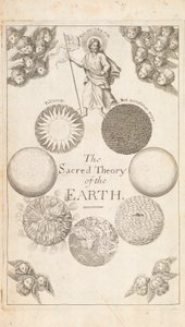 صورة من نظرية الأرض لتوماس بورنت ، لندن ، 1684 بواسطة مدرسة اللغة الإنجليزية