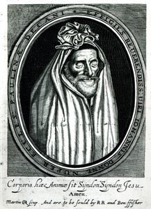 نُشرت صورة واجهة الموت في Duell لجون دون (1572-1631) عام 1632 بواسطة مدرسة اللغة الإنجليزية
