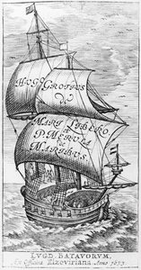 الواجهة البحرية إلى البحر ، بقلم هوغو غروتيوس وبول فان الذكور من الشحرور ، 1633 بواسطة مدرسة اللغة الإنجليزية