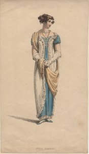 فستان كامل ، 1817 بواسطة مدرسة اللغة الإنجليزية