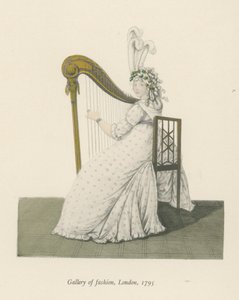 معرض للأزياء ، لندن ، 1795 بواسطة مدرسة اللغة الإنجليزية