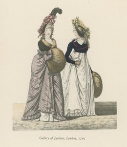 معرض للأزياء ، لندن ، 1795 بواسطة مدرسة اللغة الإنجليزية