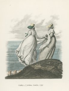 معرض الأزياء ، لندن ، 1797 بواسطة مدرسة اللغة الإنجليزية