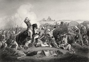 هجوم الجنرال هافلوك على نانا صاحب في فوتيبور عام 1857 ، من "تاريخ التمرد الهندي" ، نشر عام 1858 بواسطة مدرسة اللغة الإنجليزية