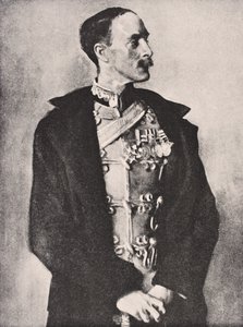 الجنرال السير إيان ستانديش مونتيث هاميلتون ، من ألبوم The War Illustrated Album deLuxe المنشور في لندن ، 1916 بواسطة مدرسة اللغة الإنجليزية