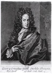 جورج إرنست ستال (1660-1734) بواسطة مدرسة اللغة الإنجليزية