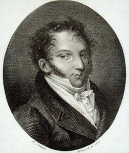 جيواكشينو أنطونيو روسيني (1792-1868) (نقش) بواسطة مدرسة اللغة الإنجليزية