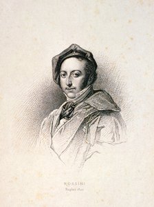 جياكينو أنطونيو روسيني (1792-1868) 1820 بواسطة مدرسة اللغة الإنجليزية