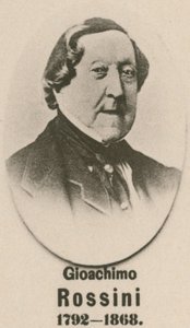 Gioachimo Rossini (الحفر) بواسطة مدرسة اللغة الإنجليزية