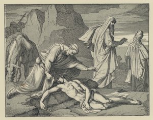 السامري الصالح (النقش) بواسطة مدرسة اللغة الإنجليزية