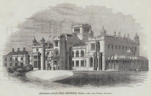 Grittleton House ، بالقرب من Chippenham ، Wilts (نقش) بواسطة مدرسة اللغة الإنجليزية