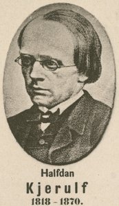 Halfdan Kjerulf (النقش) بواسطة مدرسة اللغة الإنجليزية