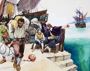 مشهد الميناء بواسطة مدرسة اللغة الإنجليزية