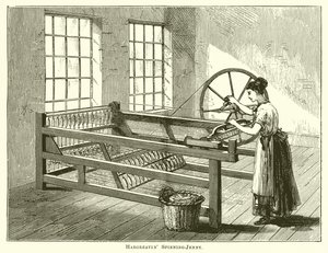 Hargreaves Spinning-Jenny بواسطة مدرسة اللغة الإنجليزية