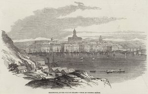 Helsingfors, in the Gulf of Finland (engraving) بواسطة مدرسة اللغة الإنجليزية